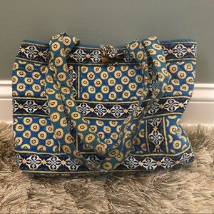 Vera Bradley Tote Riviera Blue